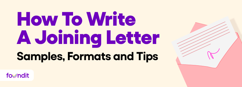 How to Write Joining Letter