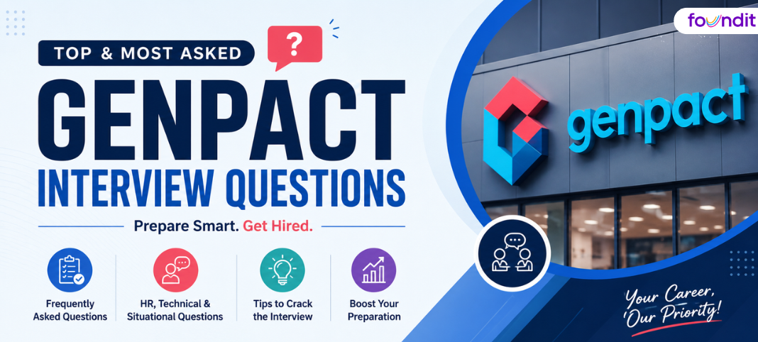 Most Asked Genpact Interview Questions for Freshers with Answers: Top 40+ 